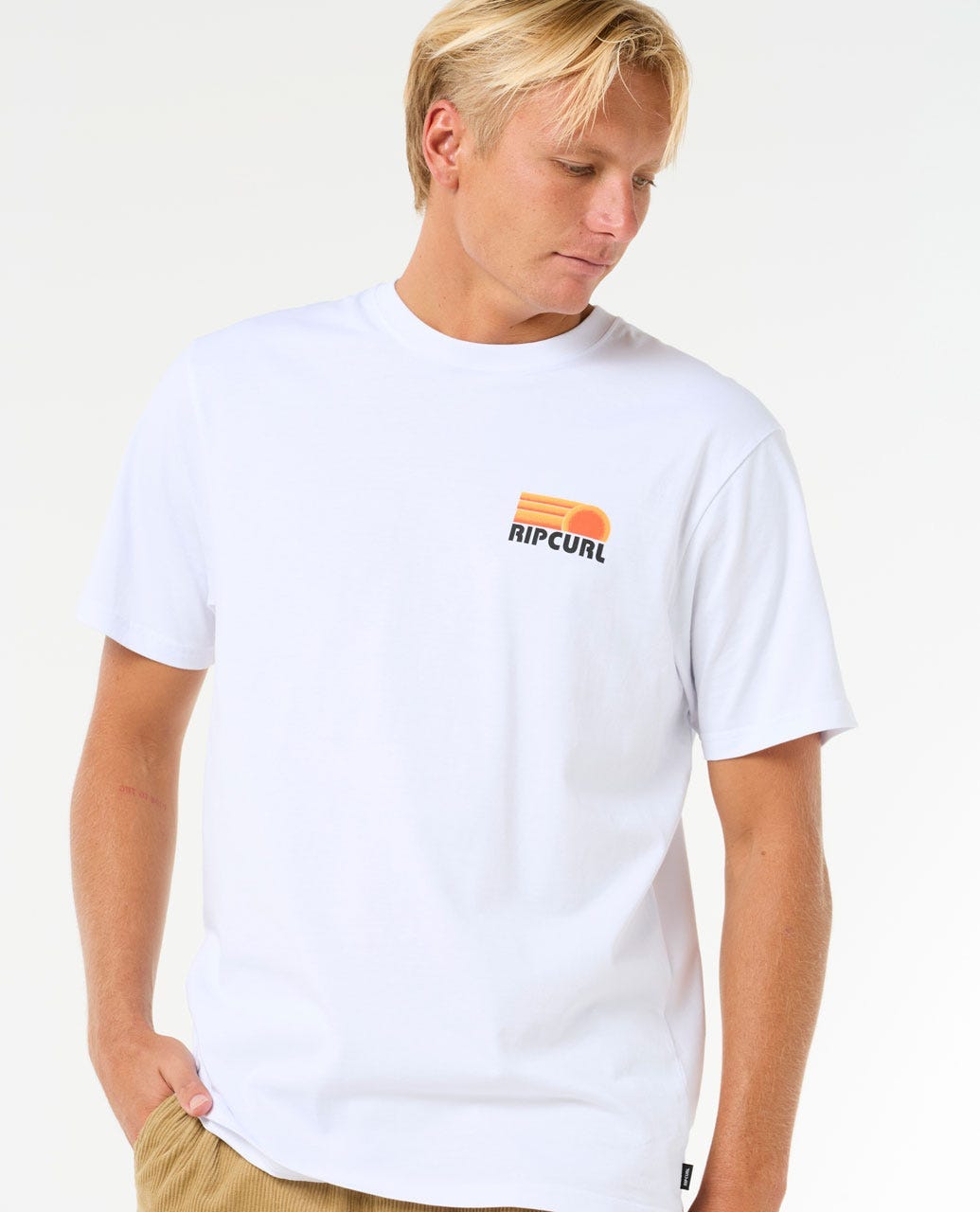 Rip Curl Surf Revival Stacked Tee Rip Curl