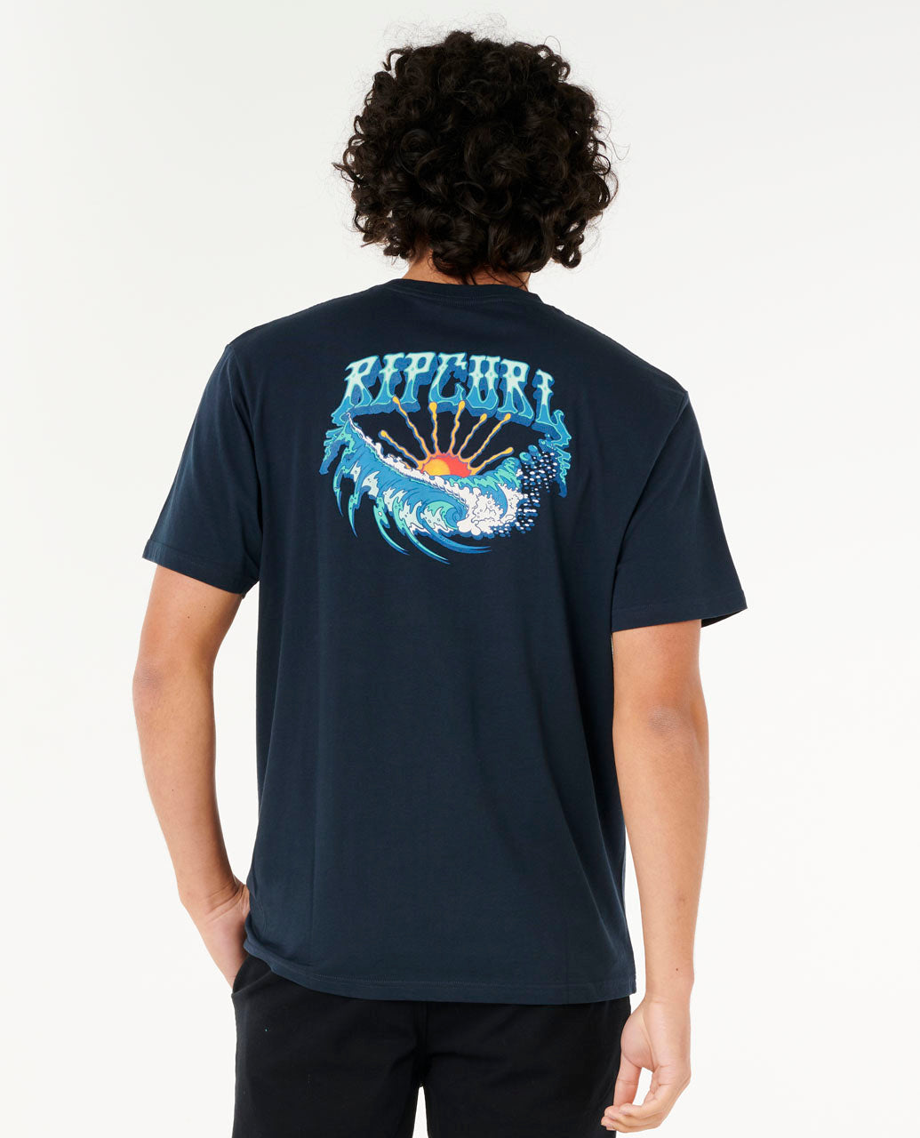 Rip Curl Men Hazed & Tubed Tee T-SHIRT Rip Curl