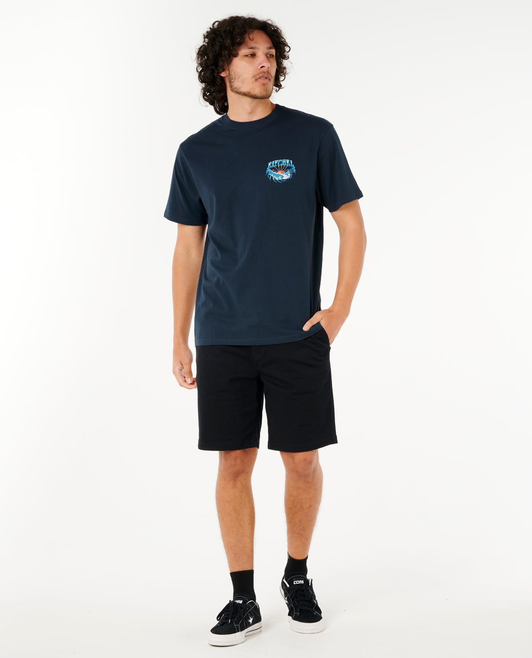 Rip Curl Men Hazed & Tubed Tee T-SHIRT Rip Curl