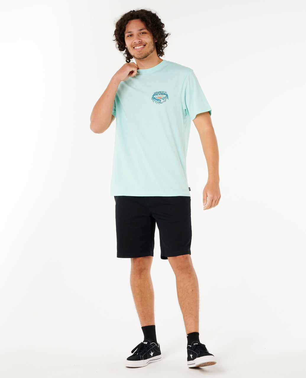 Rip Curl Men Hazed & Tubed Tee T-SHIRT Rip Curl