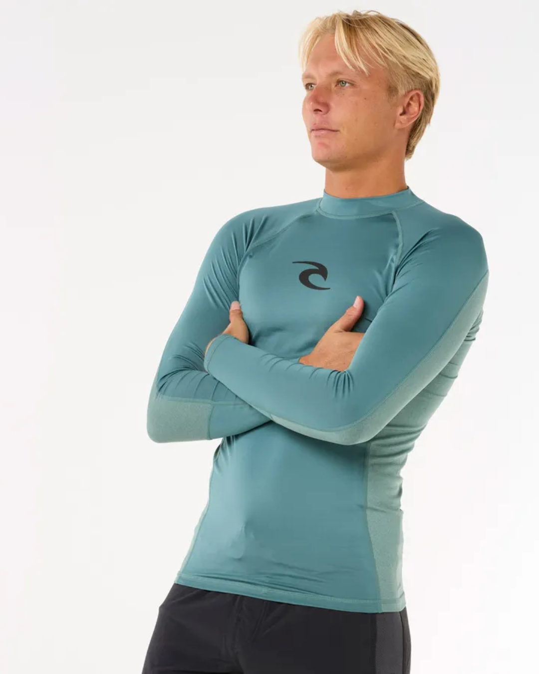 RIP CURL Waves UV Long Sleeve Rash Guard LONG SLEEVE TEE Rip Curl