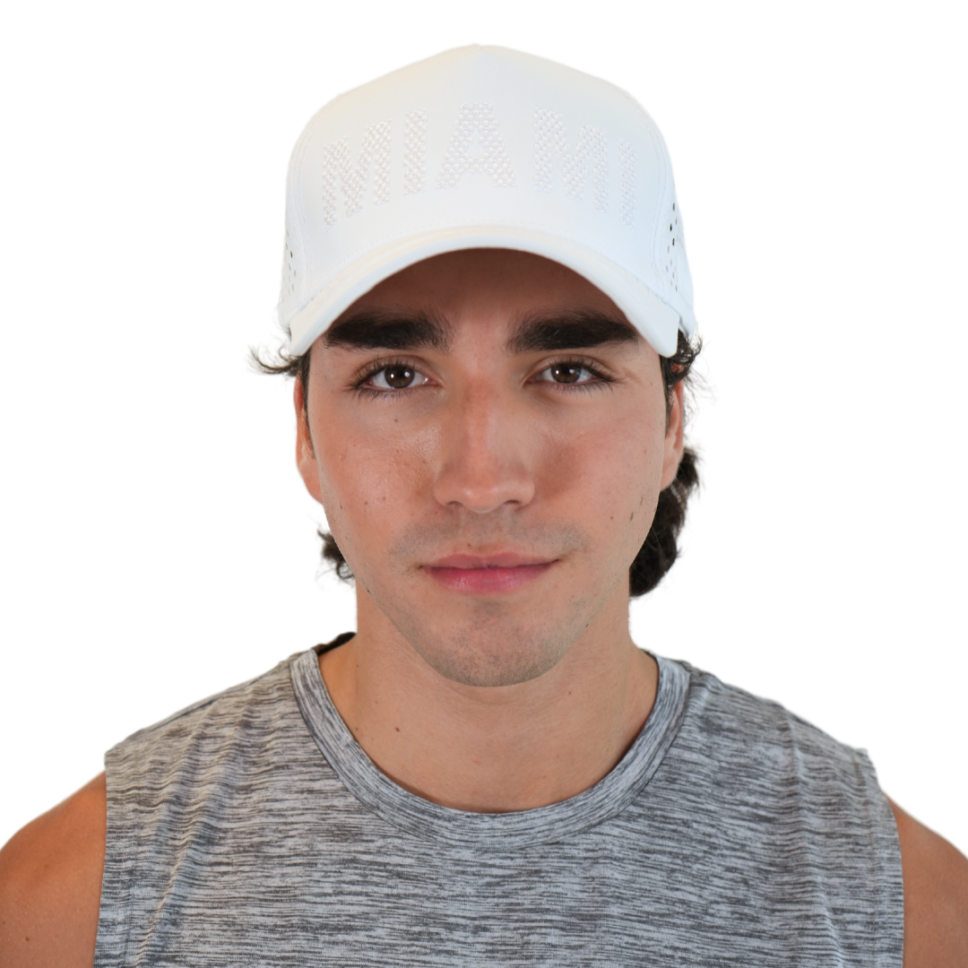 Miami Jungle Cap Whit Style Adjustable CM201-W CAP alvinsisland.com ONE SIZE