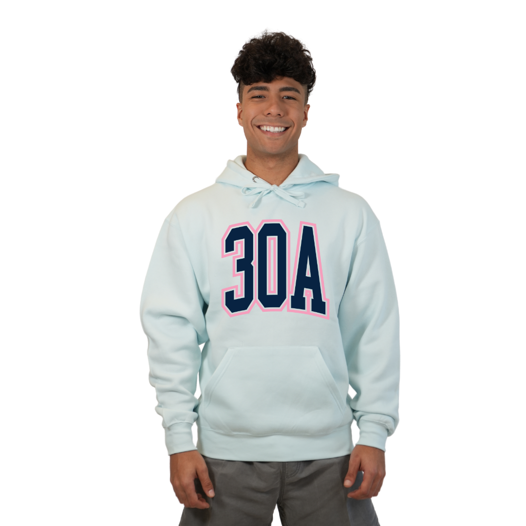 30A Map, Florida Panhandle Design Hoodie Men Style 252 HOODIES alvinsisland.com Pool day S