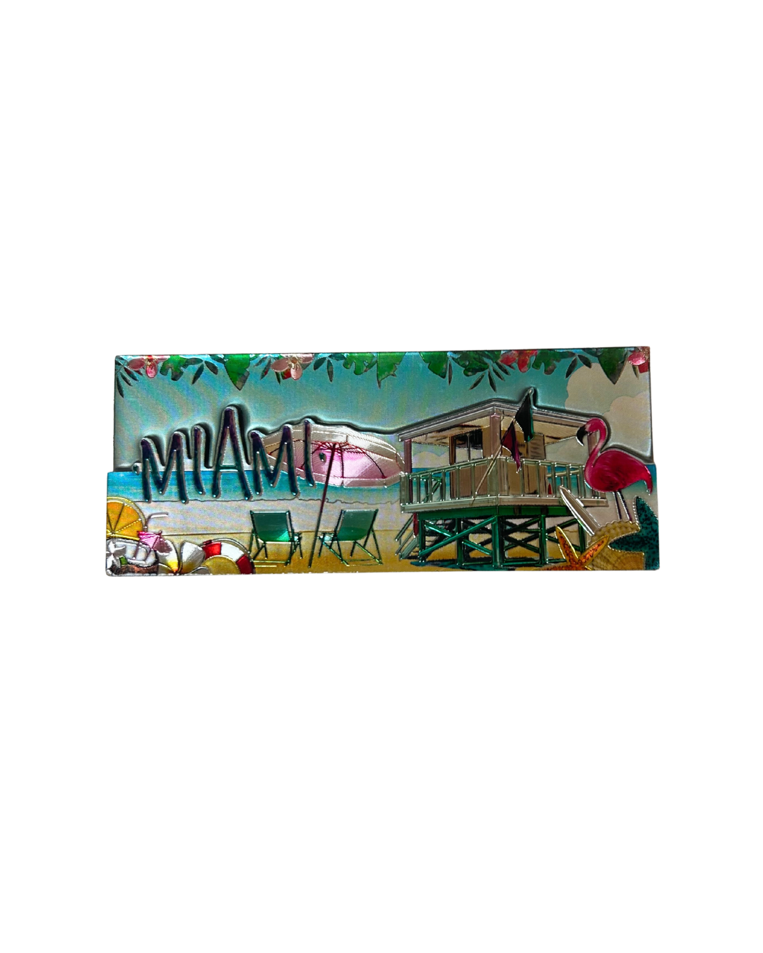 Miami Beach Icons Design Magnet souvenirs alvinsisland.com