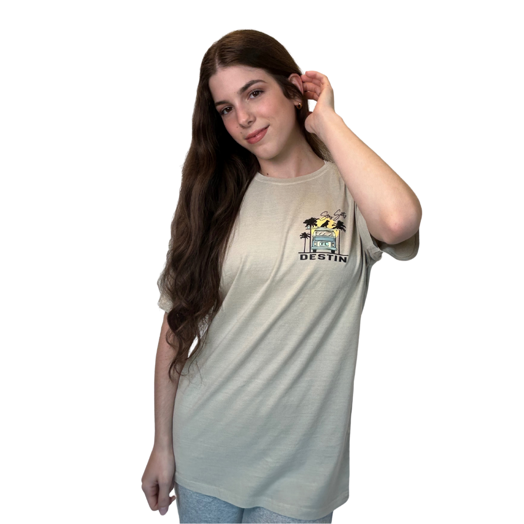 Destin Fl, Stay Salty Design T-Shirt Style Gd001