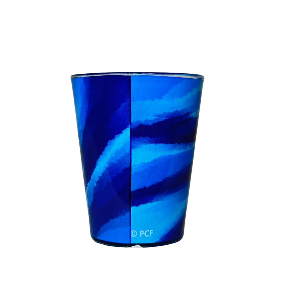 Marco Island Shots Color Blue Glass