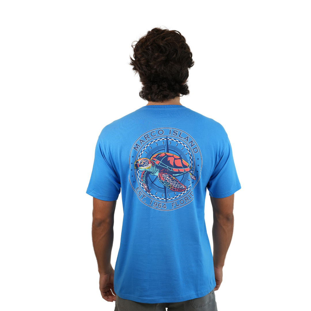 Marco Island Turtle Est. 1964 Combed/Cotton Unisex Marlin T-Shirt Style Cc1000