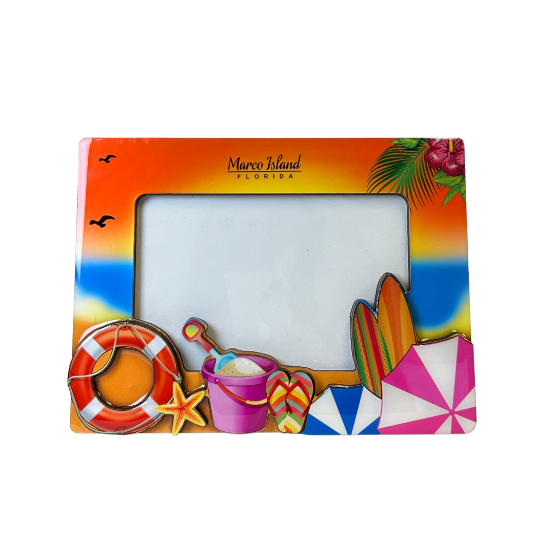Marco Island Frame /Decor / Full Color 4*6 souvenirs alvinsisland.com