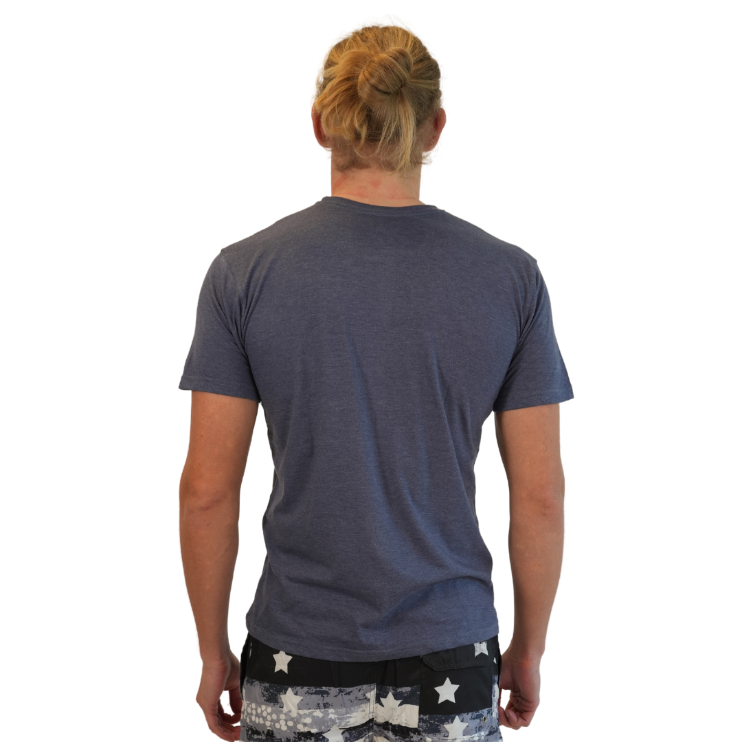 Miami Beach Florida Poly/Cotton Unisex H.Navy T-Shirt Style Pc1001 T-SHIRT alvinsisland.com