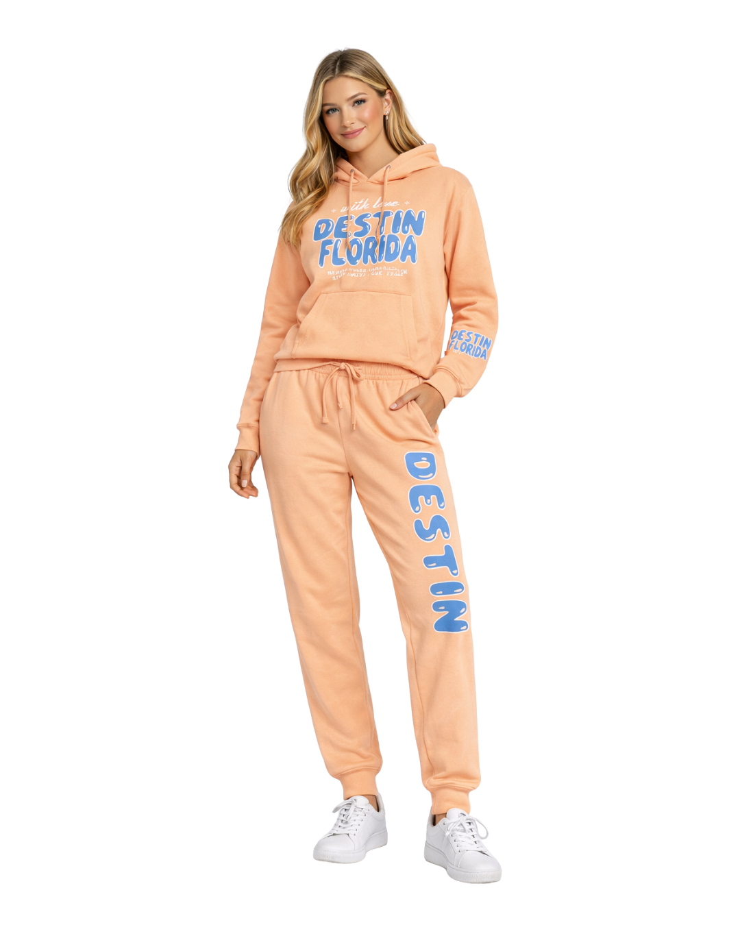 Destin, Fl City Name with Love Jogger-Part of a Set- Style ETP040P Clothing alvinsisland.com