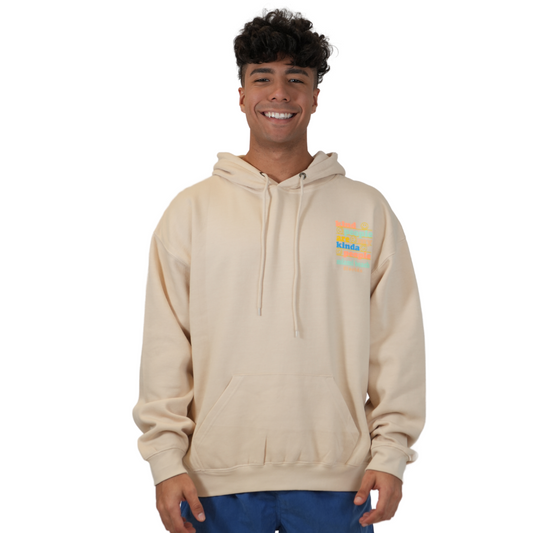 Miami Beach Kind People Hoodie Unisex  Oyster Style 252