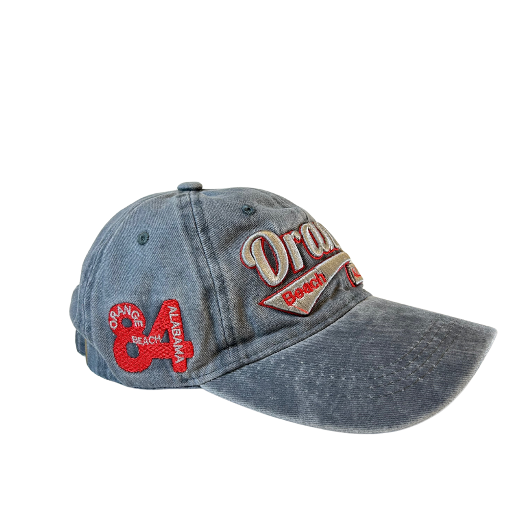 Orange Beach, Al Gray Cap Adjustable Style CHB3061