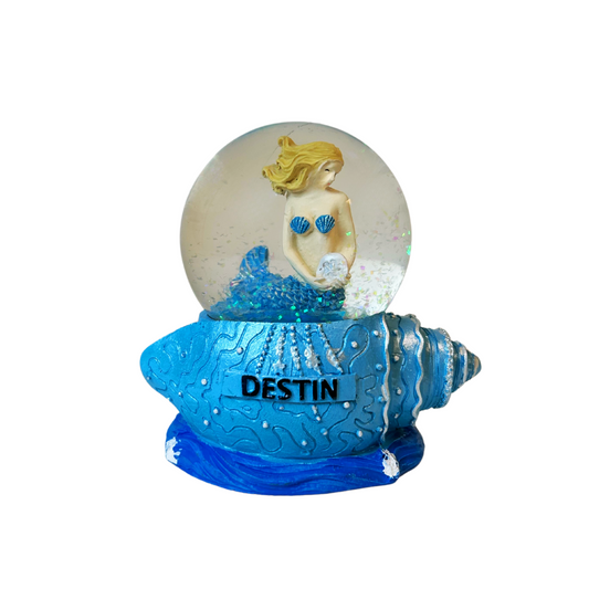 Destin Mermaid Water Globes Souvenir souvenirs alvinsisland.com