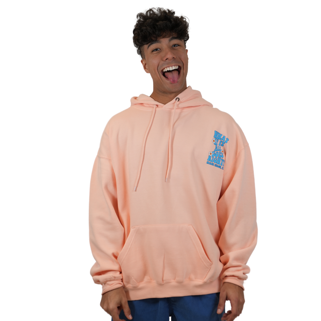 Miami Beach What if.. Pullover Hoodie Unisex Apricot Style 252