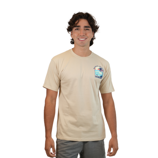 Marco Island Stay Salty Combed/Cotton Unisex Oyster T-Shirt Style Cc1000