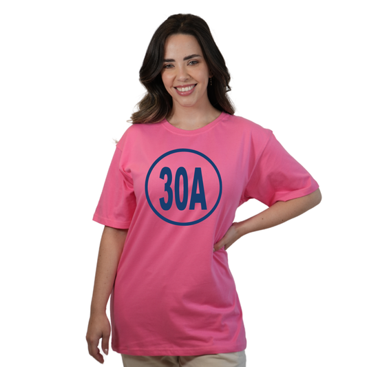 30A, Florida Panhandle T-shirt Women T-SHIRT alvinsisland.com Flamingo S