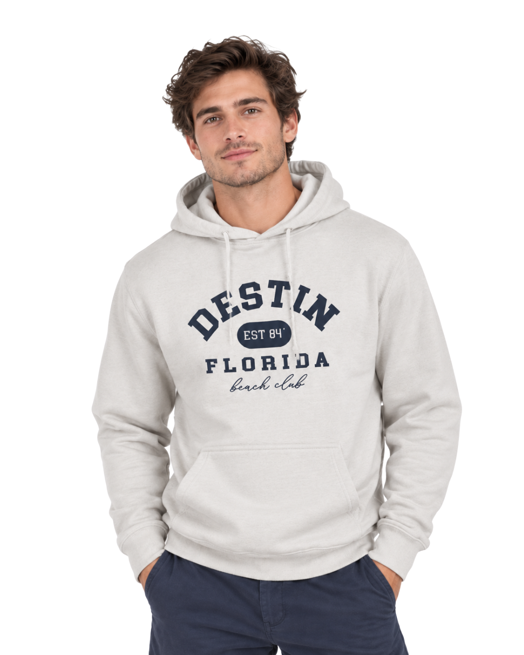 Destin, Fl City Name Design Men’s Hoodie