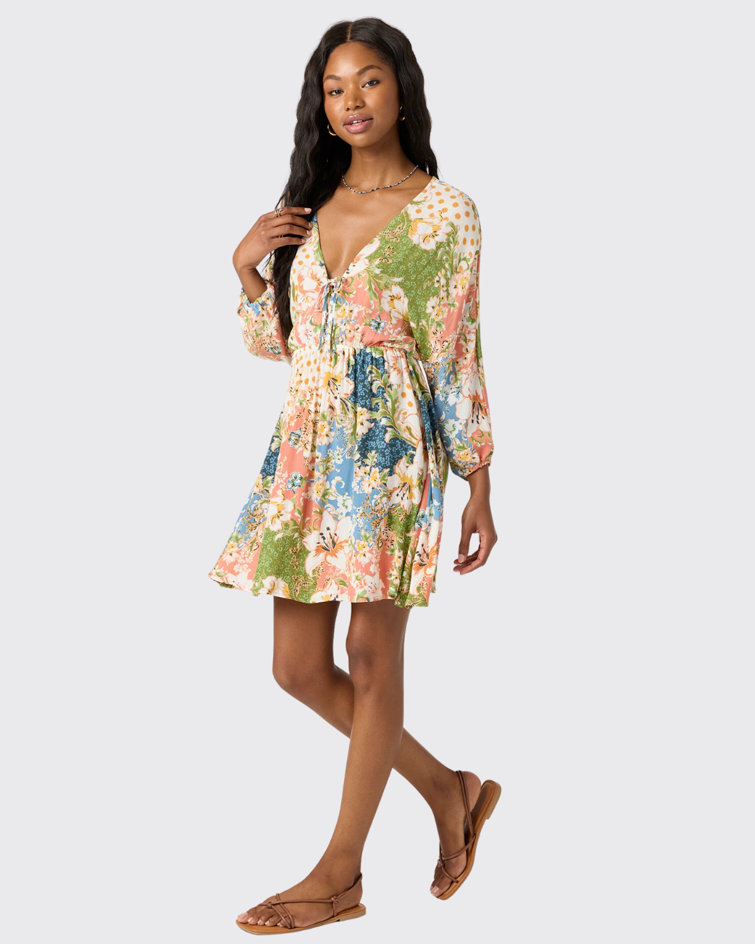colorful short dresses O'Neill Johanna Short Dress – alvinsisland.com