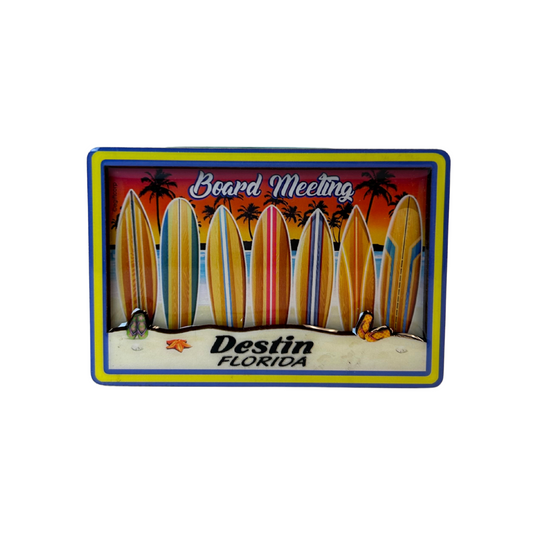 Destin Board Meeting Poly/Wood Magnet souvenirs alvinsisland.com