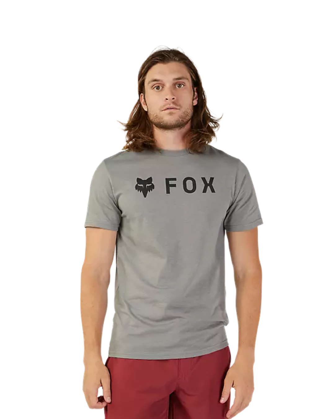 Fox Racing Absolute Premium Tee Foxracing L Heather Graphite Grey