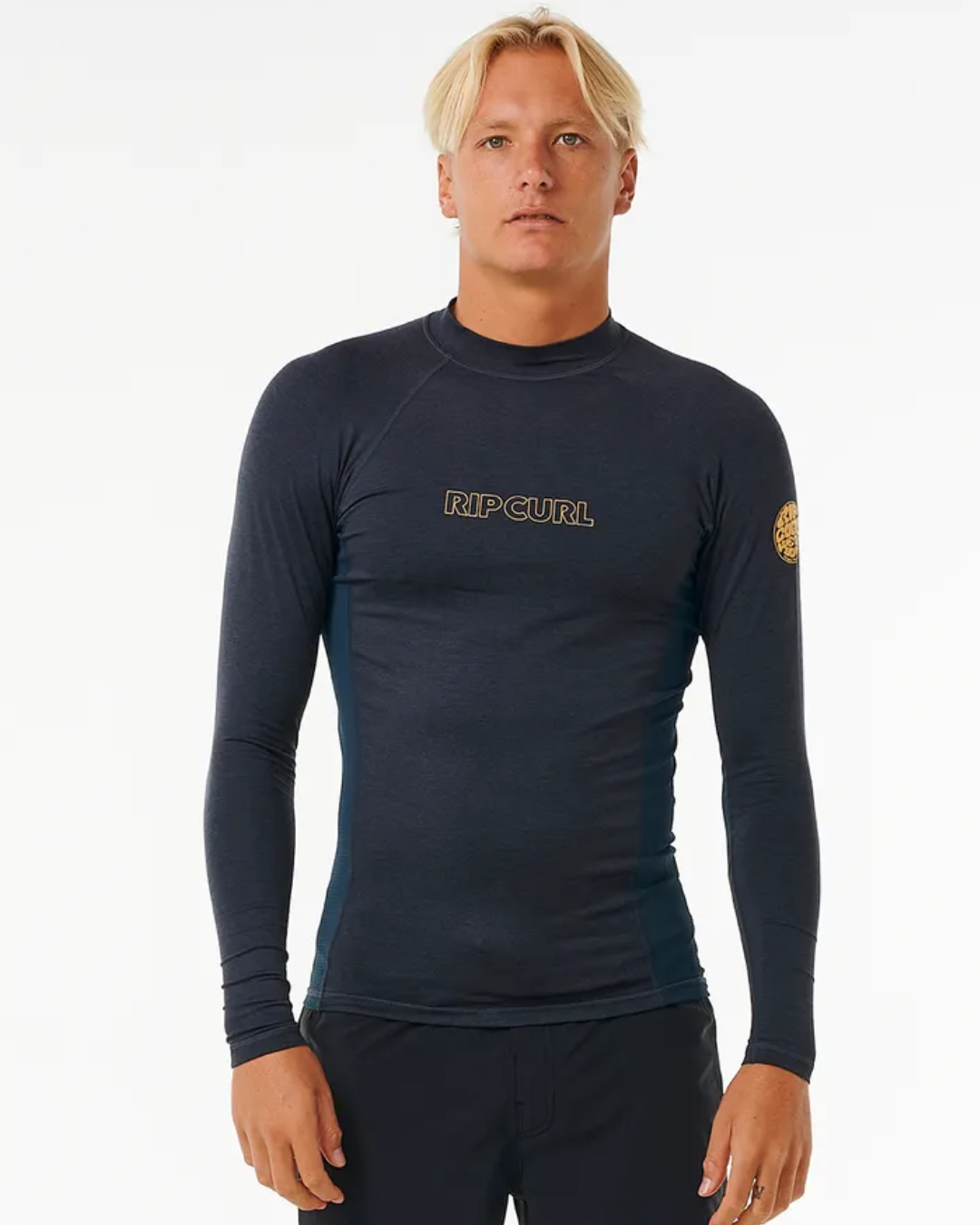 RIP CURL Dawn Patrol UV Long Sleeve Rash Guard LONG SLEEVE TEE Rip Curl L Navy Marle