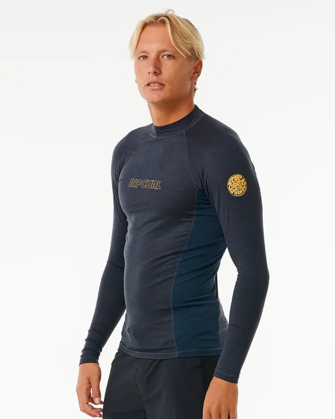 RIP CURL Dawn Patrol UV Long Sleeve Rash Guard LONG SLEEVE TEE Rip Curl XL Navy Marle