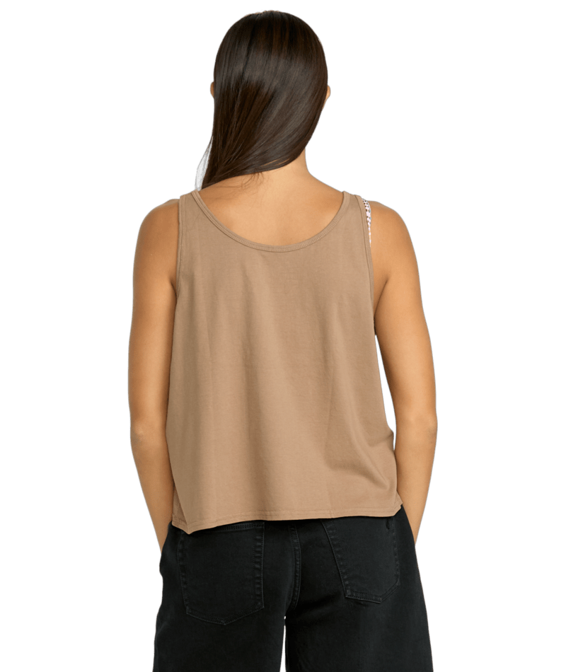 Volcom Womens Tank Top To The Bank Womens Tank Tops Volcom