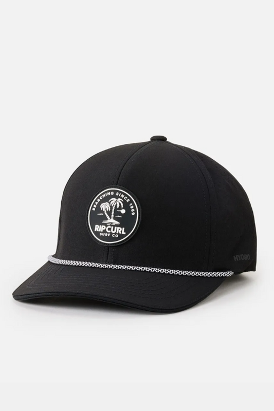 RIP CURL Hydro Elite Flexfit Snap Back Cap hat Rip Curl Black One size