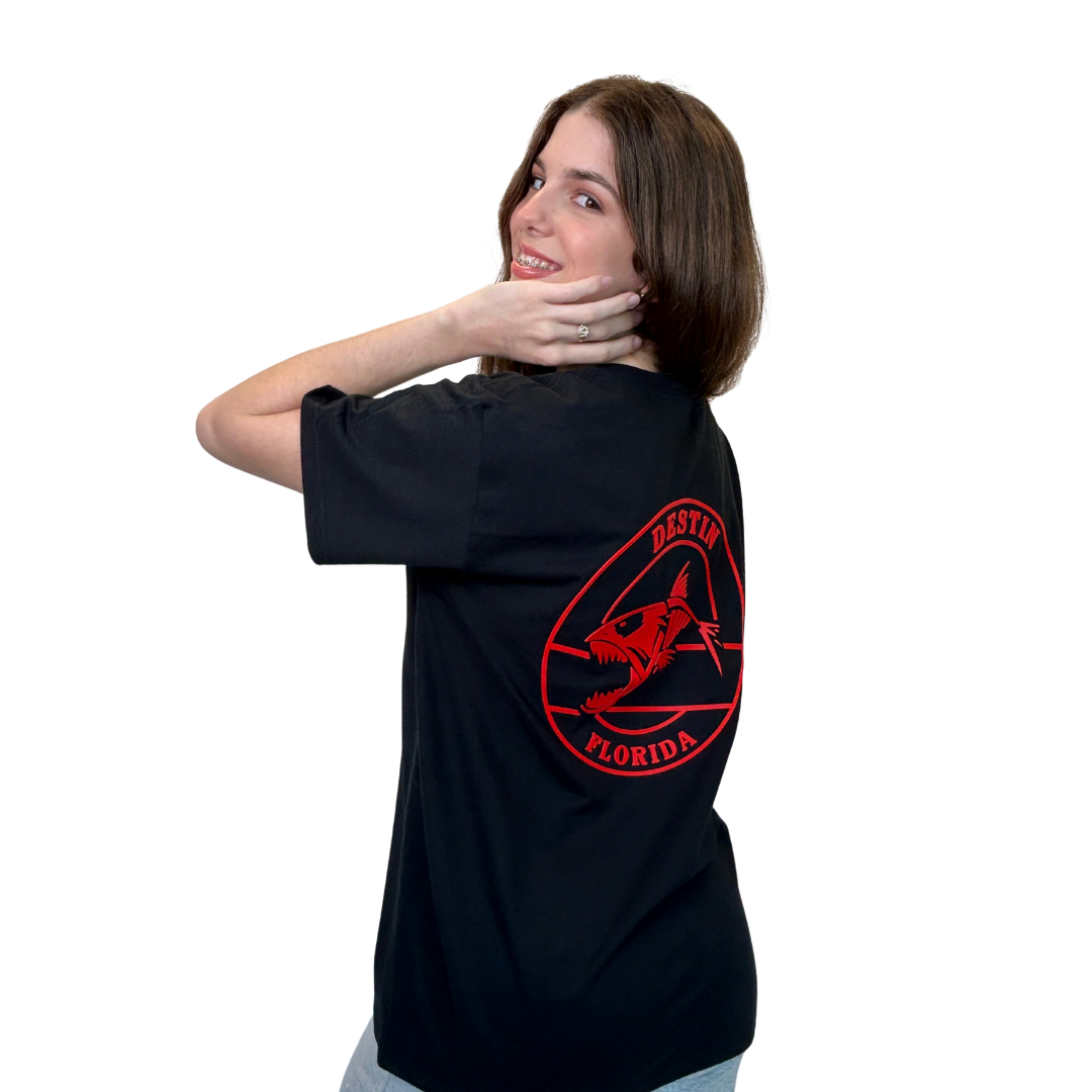 Destin Fl, Piranhas Design T-Shirt