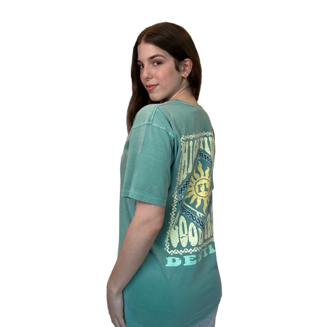Destin Fl, High Tides Good Vibes Design T-Shirt Style Gd001