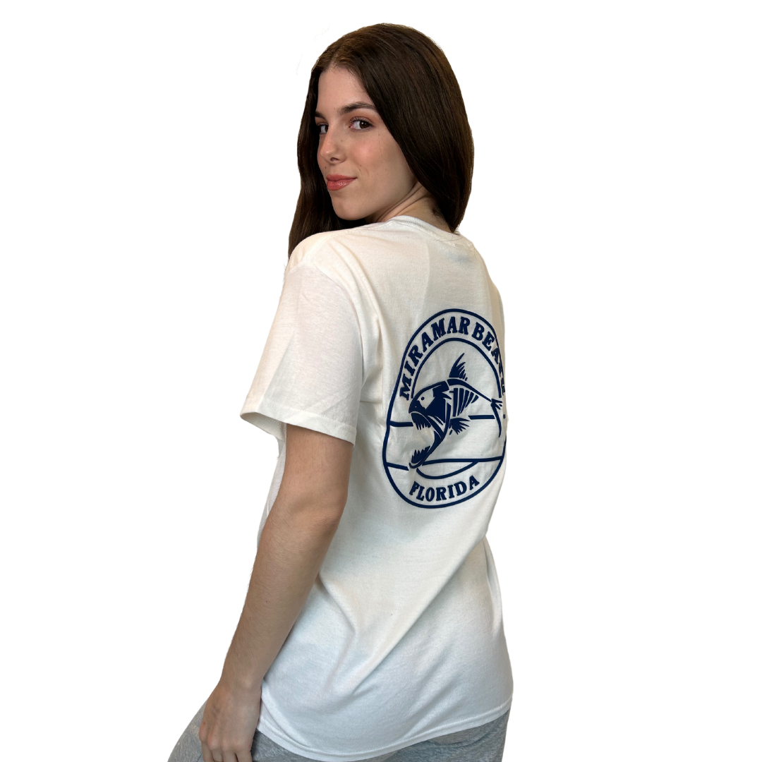 Miramar Fl, Piranhas Design T-Shirt