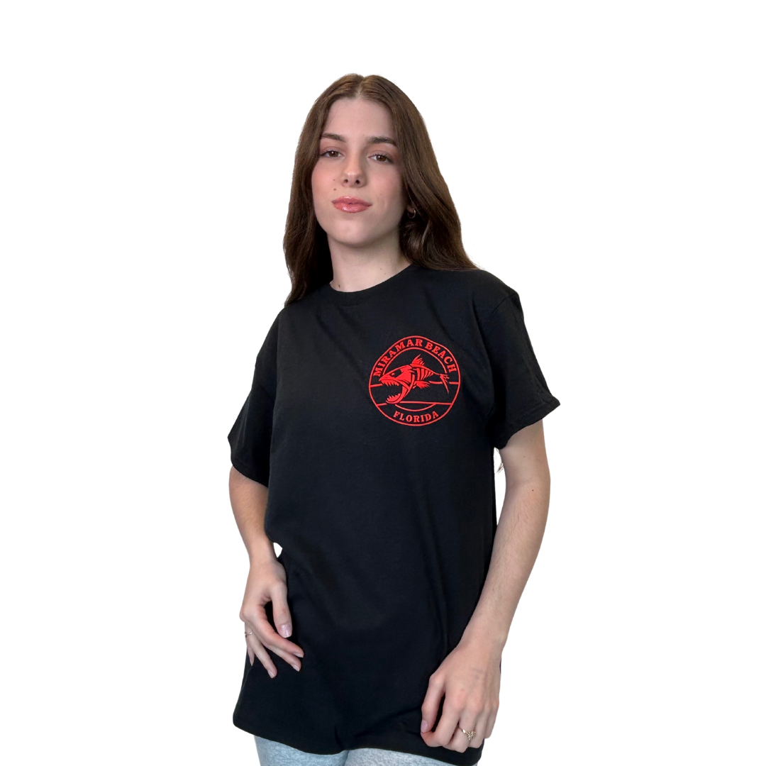 Miramar Fl, Piranhas Design T-Shirt