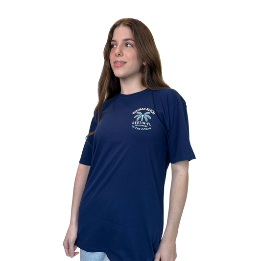 Miramar Beach Destin Fl, Follow Me To The Ocean Design T-Shirt Style Gd001 T-SHIRT alvinsisland.com Navy S