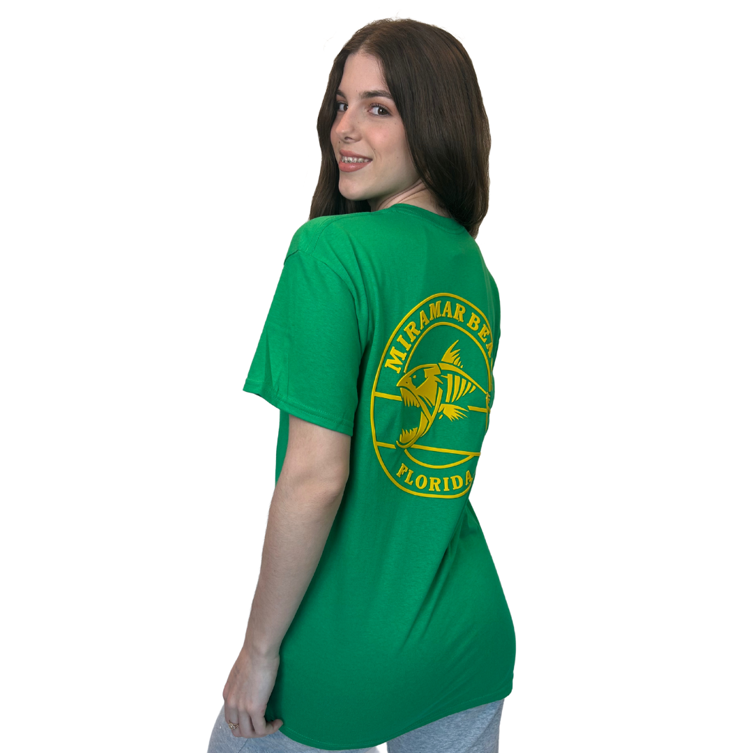 Miramar Fl, Piranhas Design T-Shirt