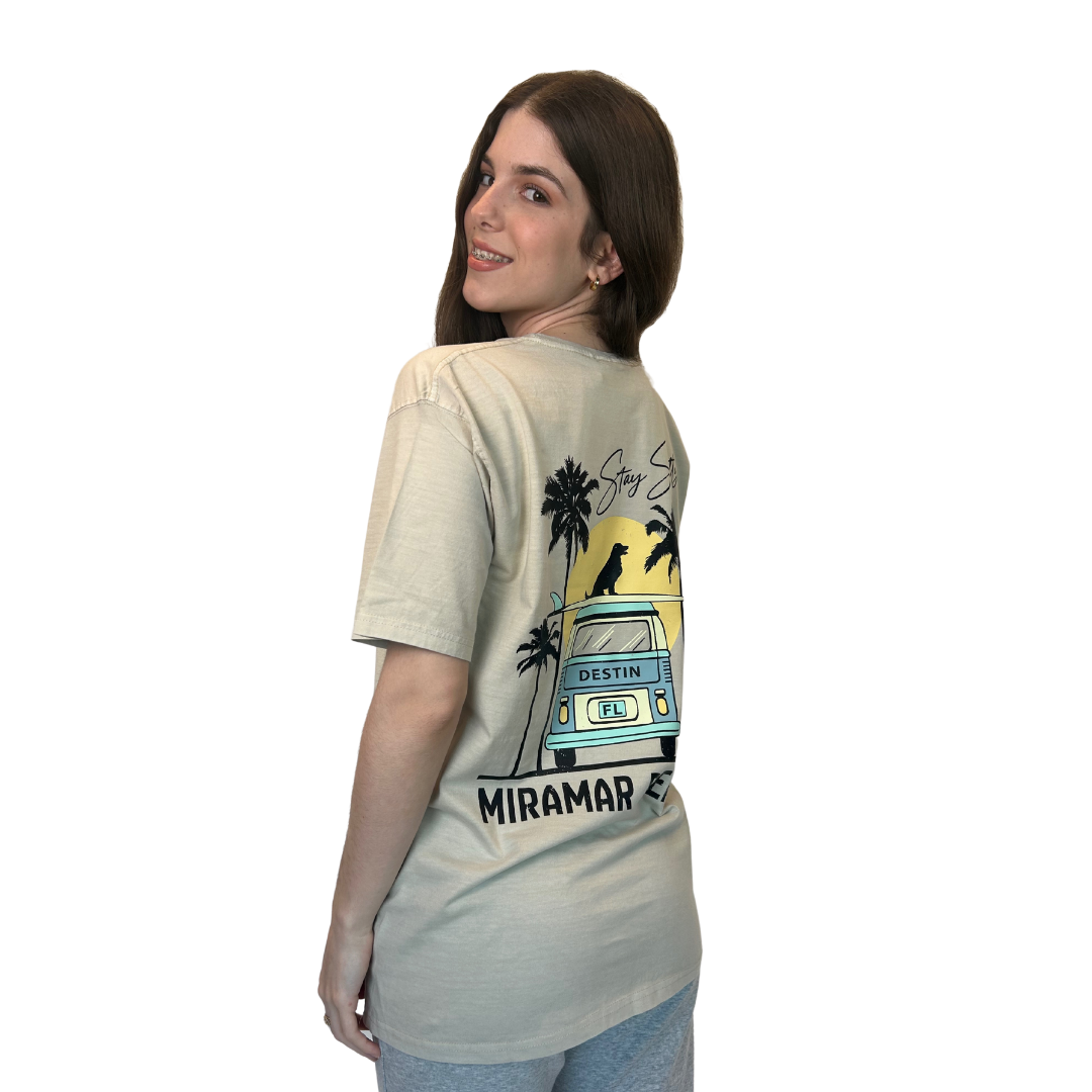 Miramar Fl, Stay Salty Design T-Shirt Style Gd001