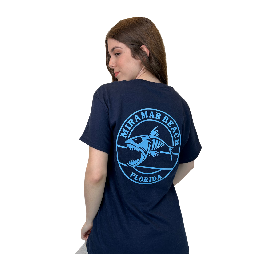 Miramar Fl, Piranhas Design T-Shirt