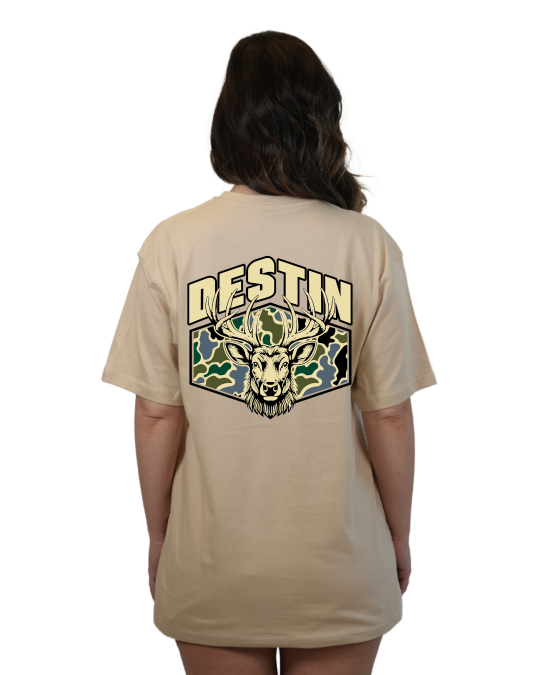 Destin Deer  Women T-Shirt – Camouflage Edition
