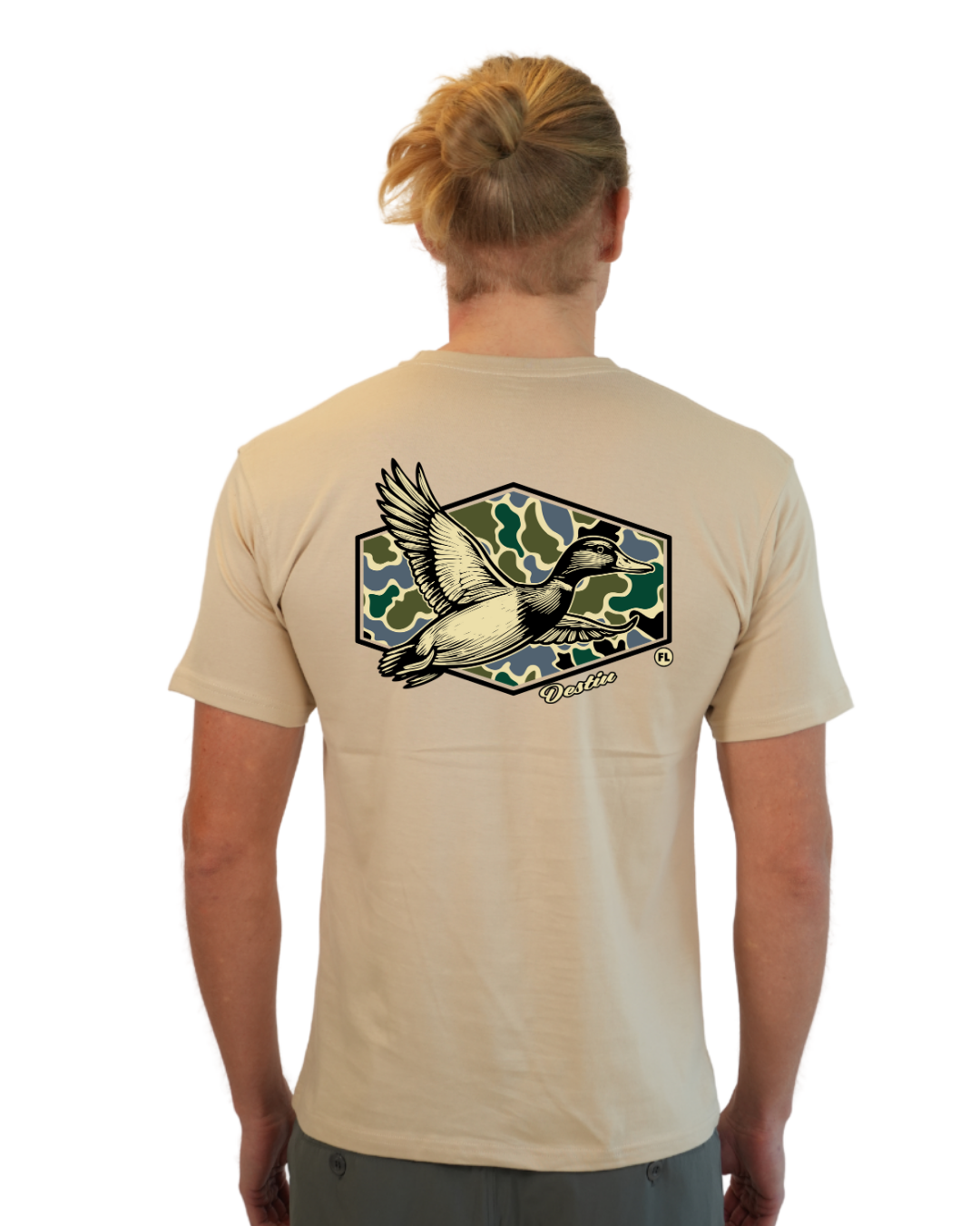 Destin Duck Men  T-Shirt Camouflage Edition