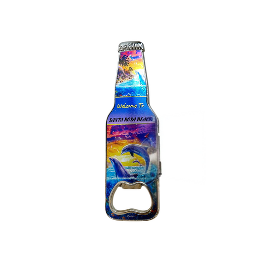 Santa Rosa Beach Opener Bottle Magnets 4*5 inch souvenirs alvinsisland.com