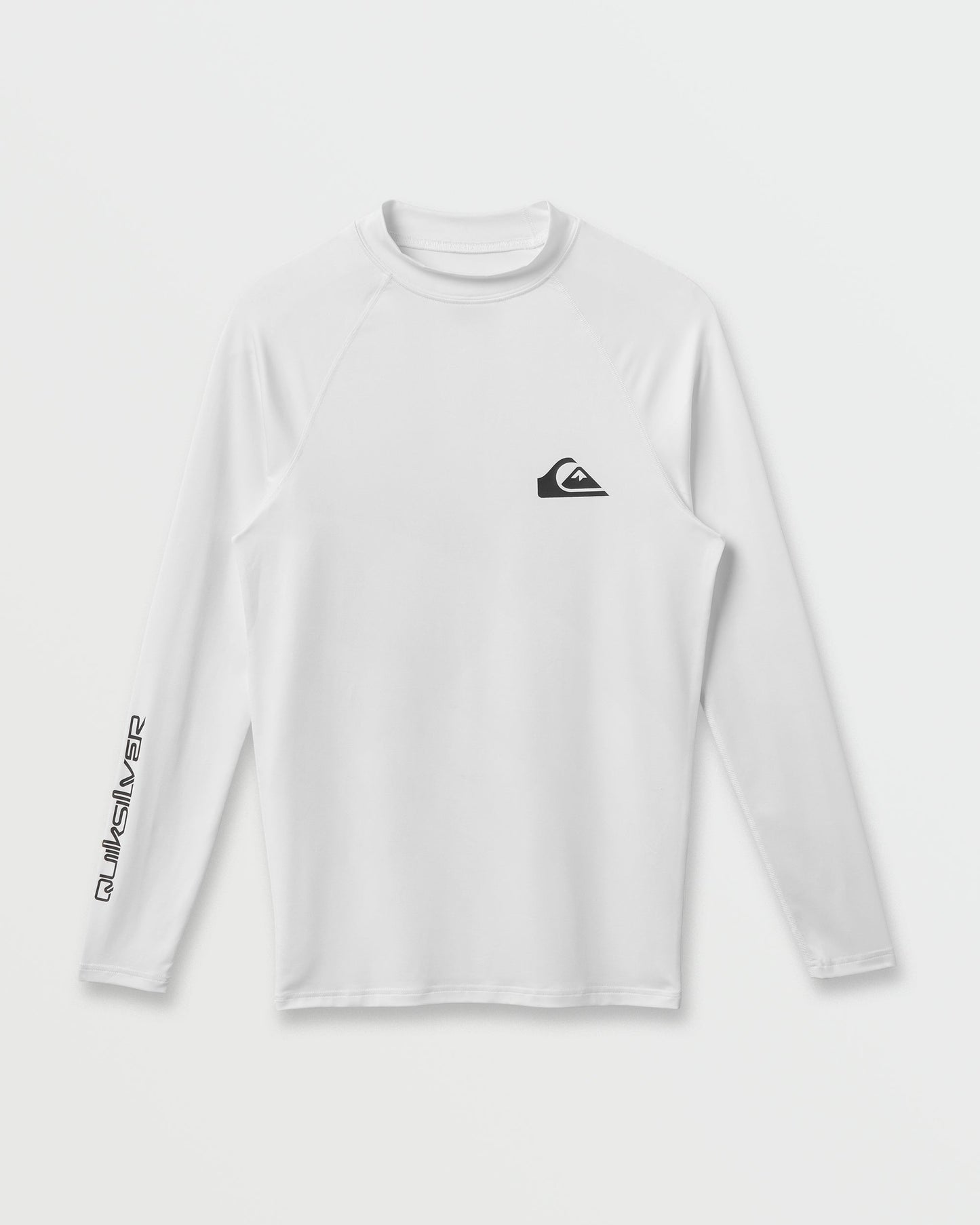 Quiksilver Everyday UPF 50 Long Sleeve Rashguard - White Mens - Rashguard Quiksilver