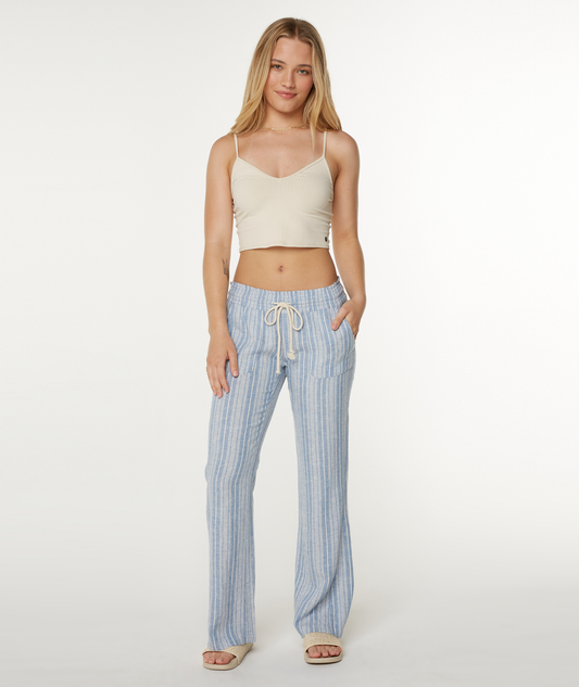 Roxy Oceanside Striped Pant Pants Roxy