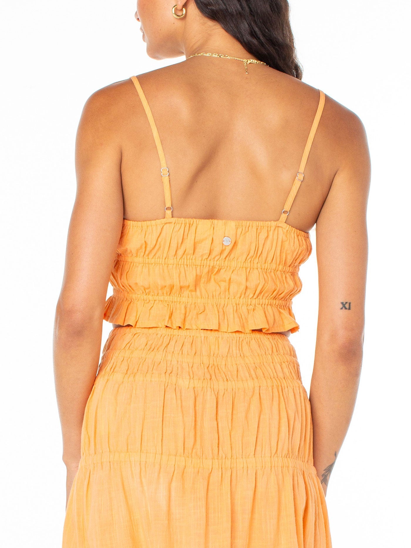 Roxy Sunset Mist Muskmelon Solid Tank Top TANK TOP Roxy