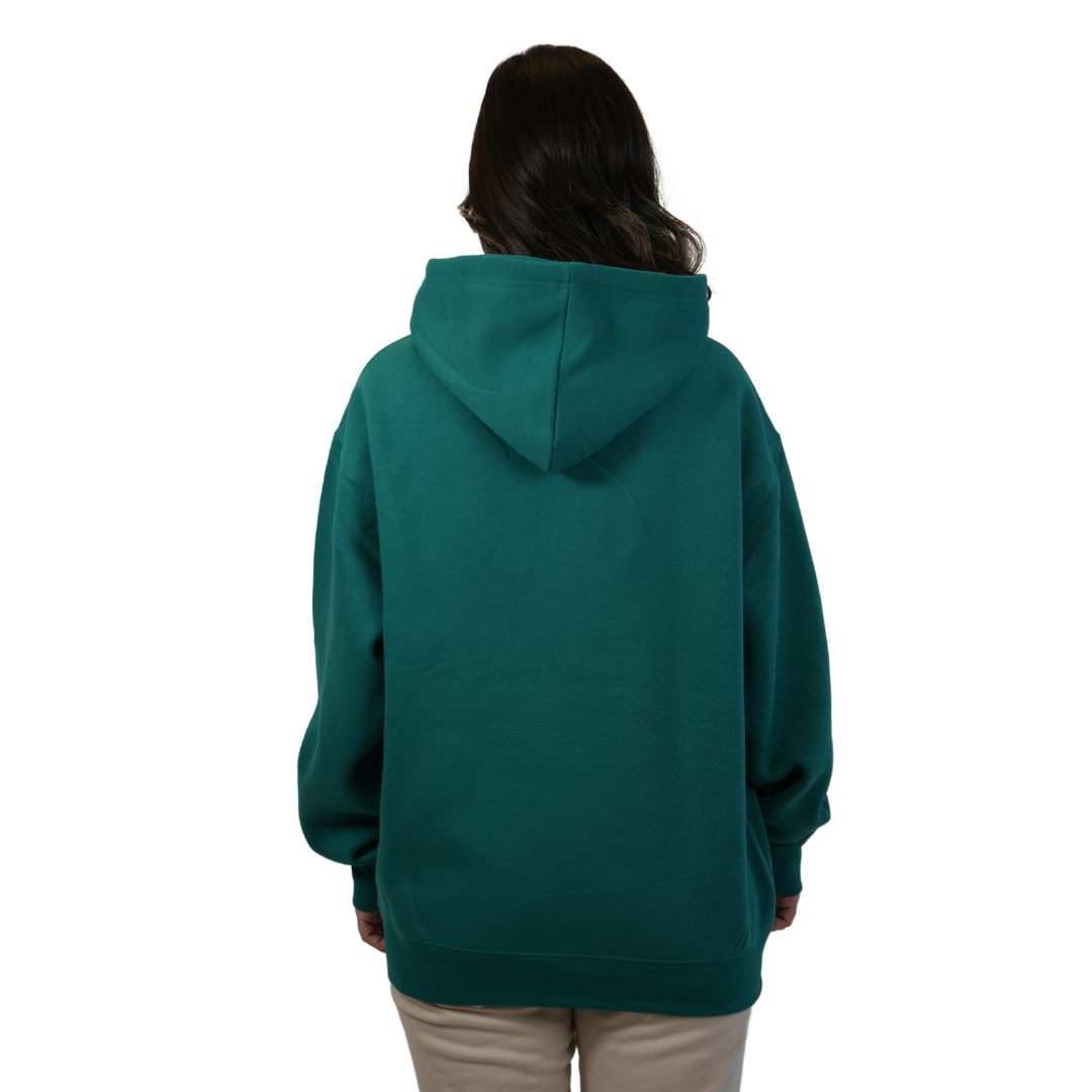 Santa Rosa Beach Pullover Hoodie Women with Big Front Florida Gulf Coast Paradise with Wave Icon Design Style 252