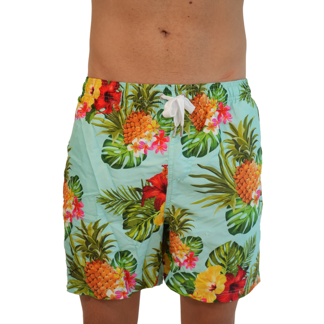 Mens Swim Trunks Style Sm-005turq