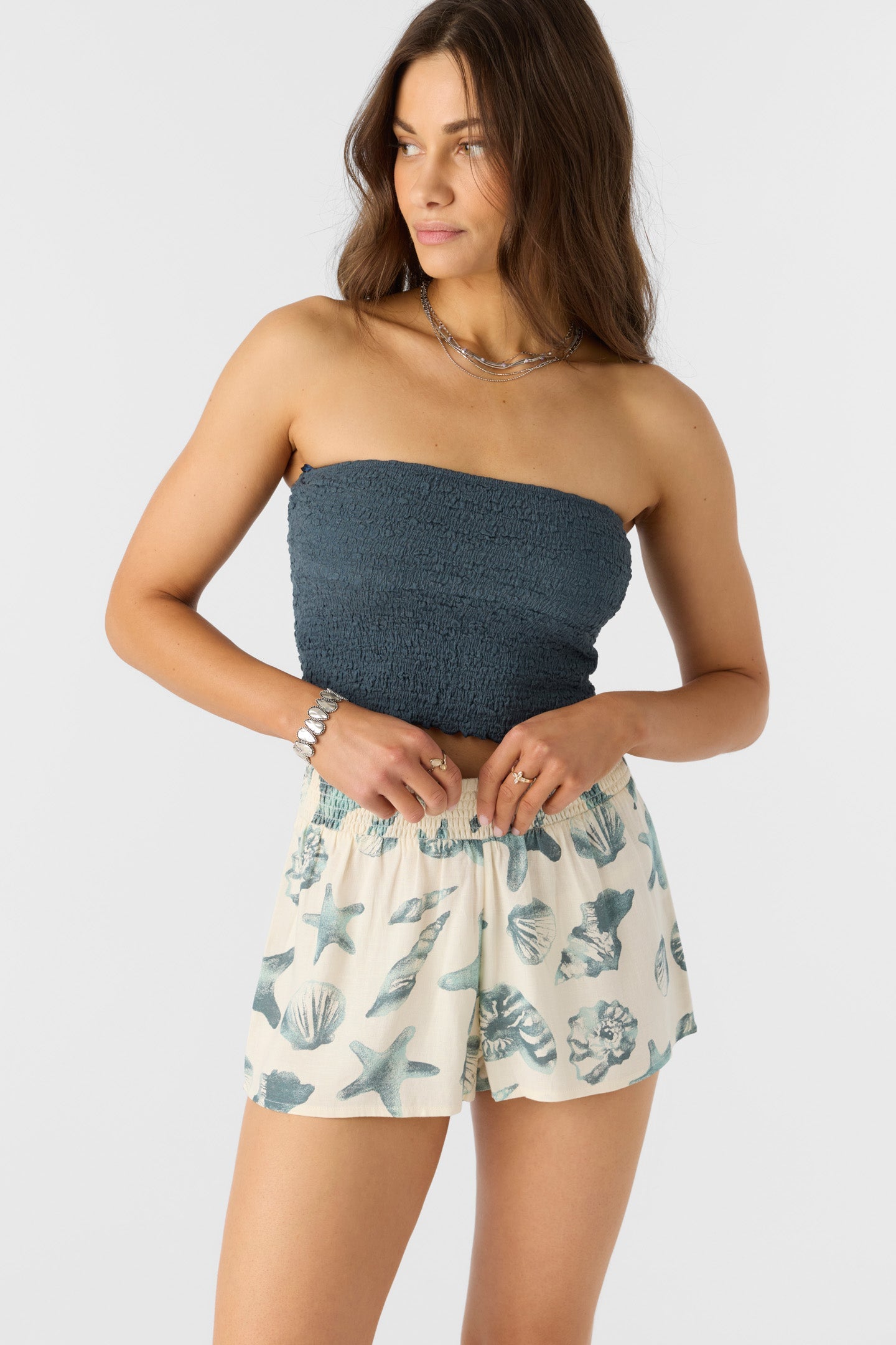 O'Neill JONIE SEASHELLS BEACH SHORTS SHORT O'Neill S WINTER WHITE