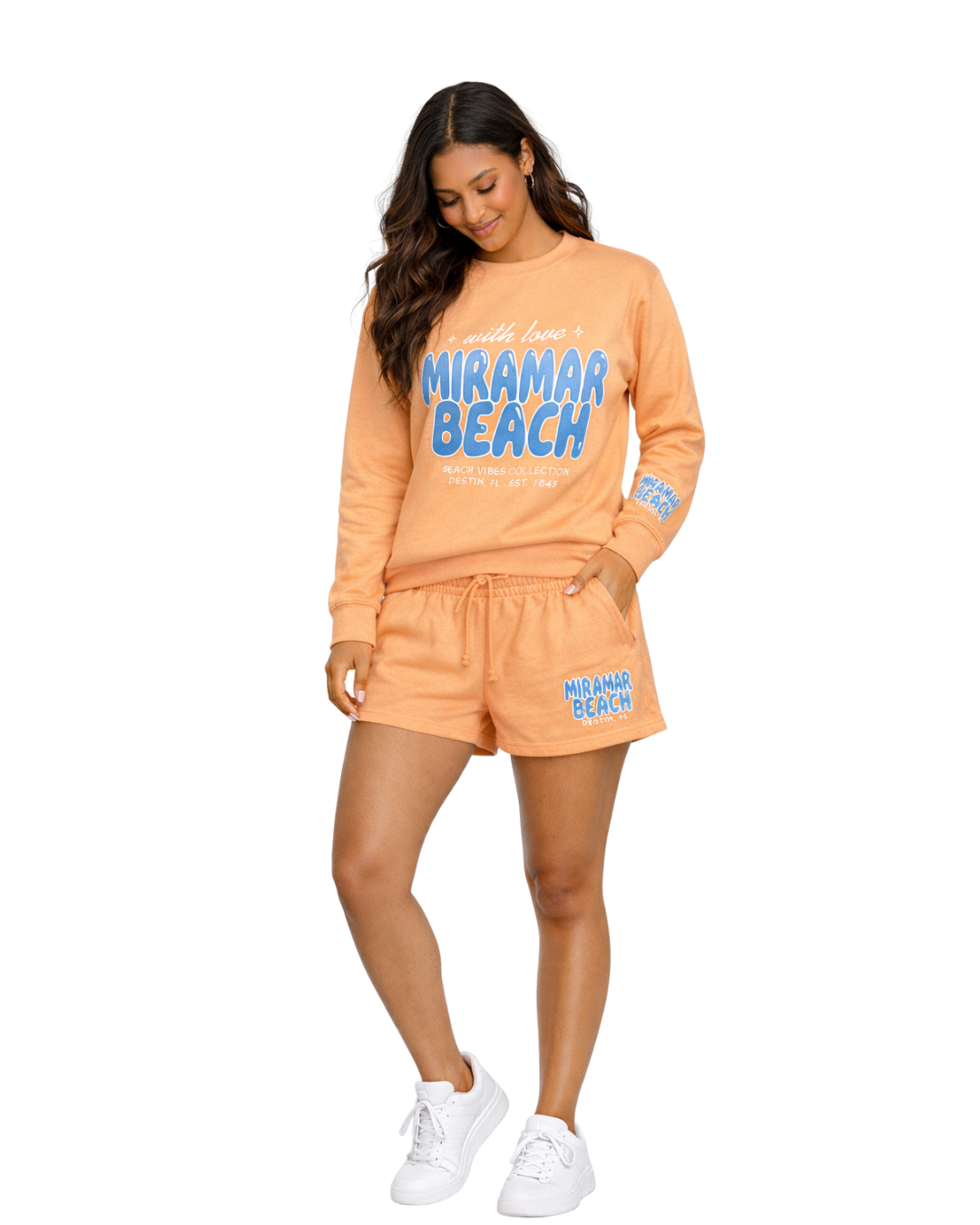 Miramar Beach, City Name Short -Part of a Set-Style ETP042S Clothing alvinsisland.com