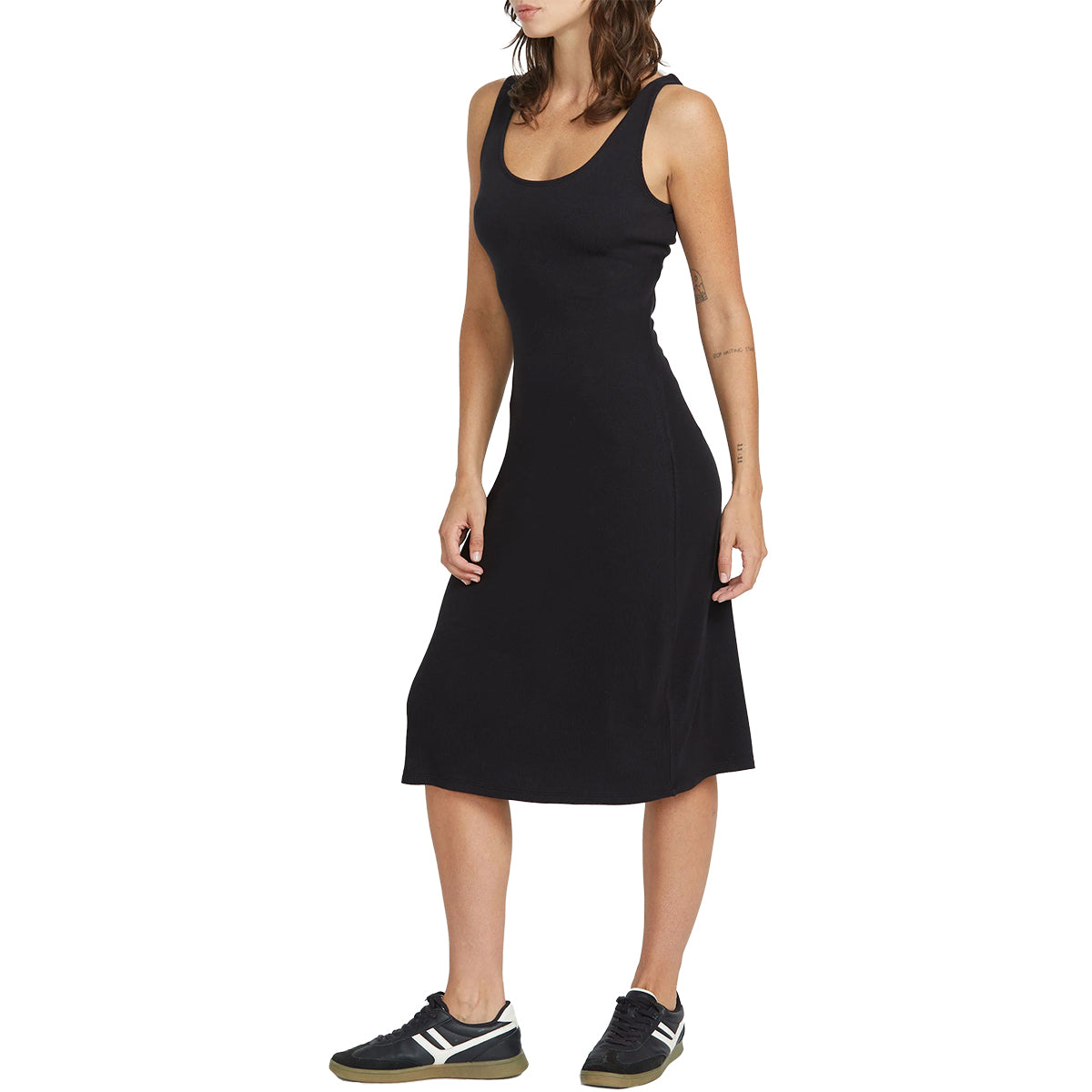 Volcom Women's Rizzled Midi Dress Dress Volcom
