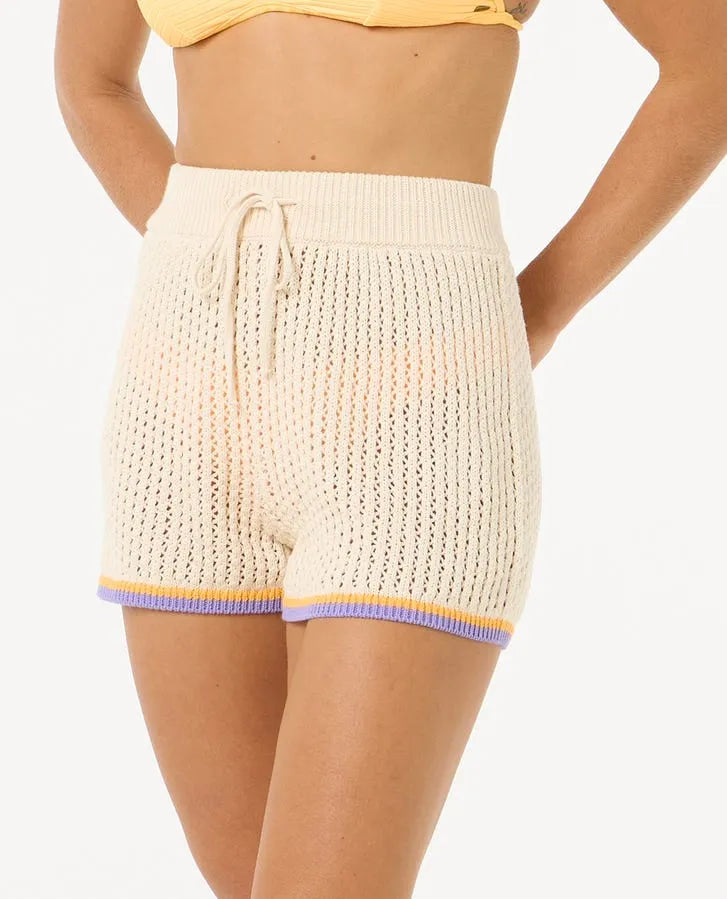 Rip Curl Womens Shorts Cala Vadella Crochet Womens Shorts Rip Curl