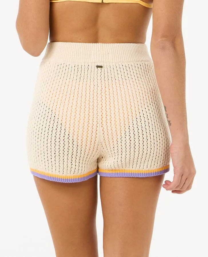 Rip Curl Womens Shorts Cala Vadella Crochet Womens Shorts Rip Curl