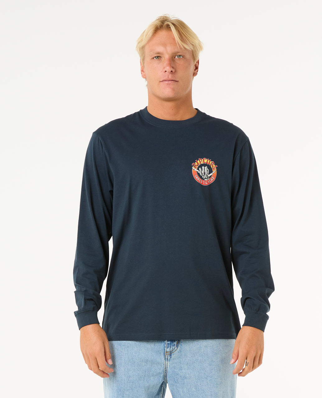 Rip Curl Men Shred Til L/S Tee LONG SLEEVE TEE Rip Curl